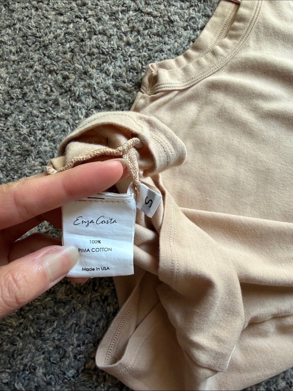 Enza Costa Bold Sheath Tank Small - Picture 4 of 4